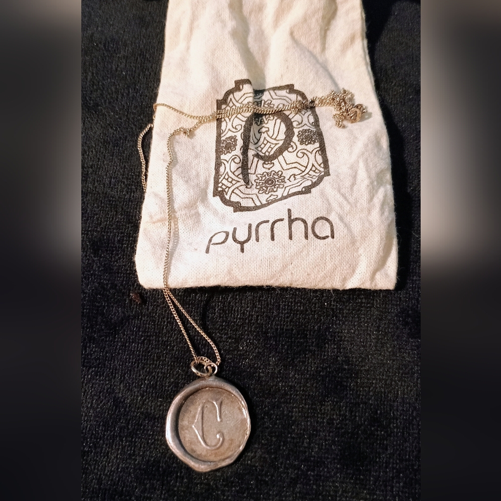 Pyrrha Silver Pendant Necklace